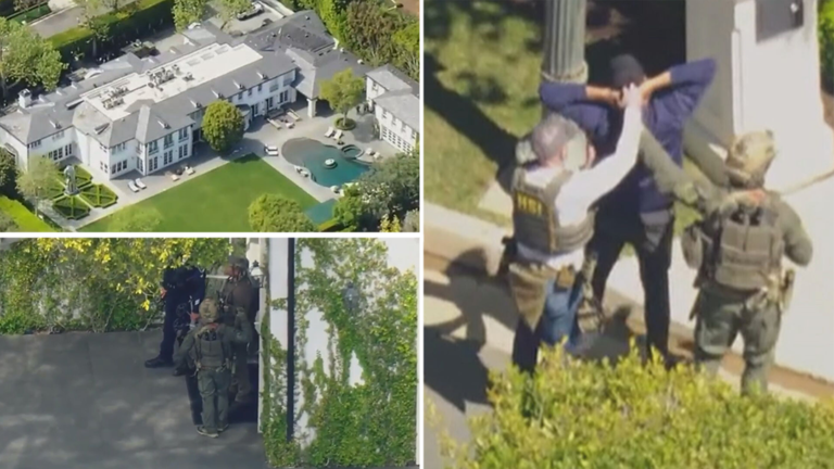 Federal agents raid homes connected to hip-hop mogul Sean Combs