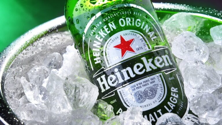 Heineken shares plunge 10% amid China woes