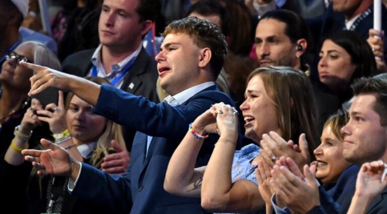 Gus Walz’s emotional moment at the DNC inspires a nation