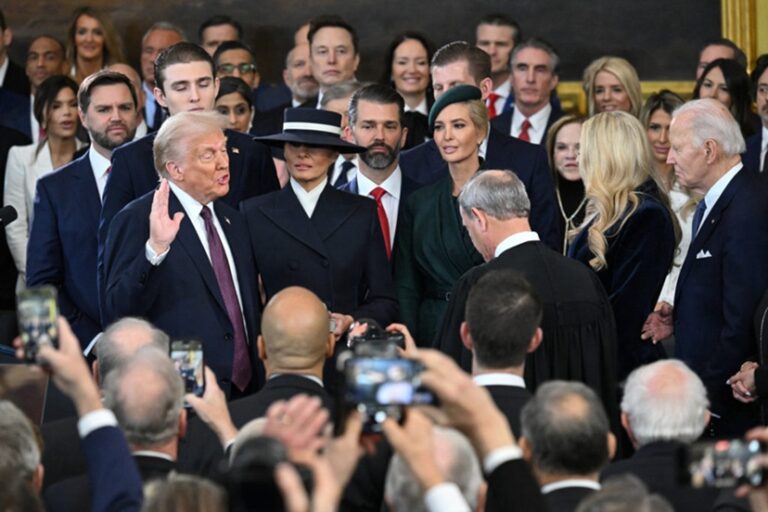 Donald J. Trump sworn in as 47th President